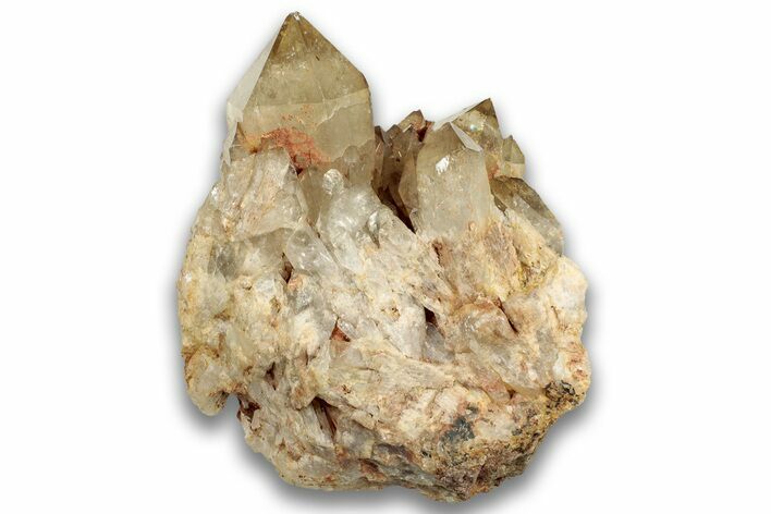 Smoky Citrine Crystal Cluster - Luena, DR Congo #324398